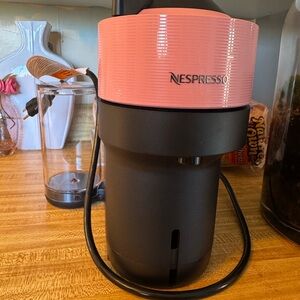 Nespresso Coffee Machine - pink pop vertuo